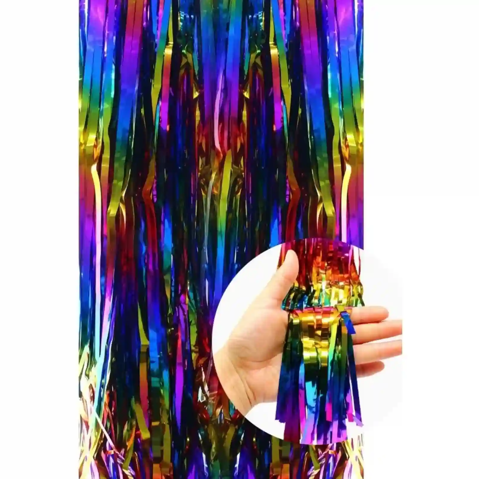 Cortina de Fiesta Tornasol