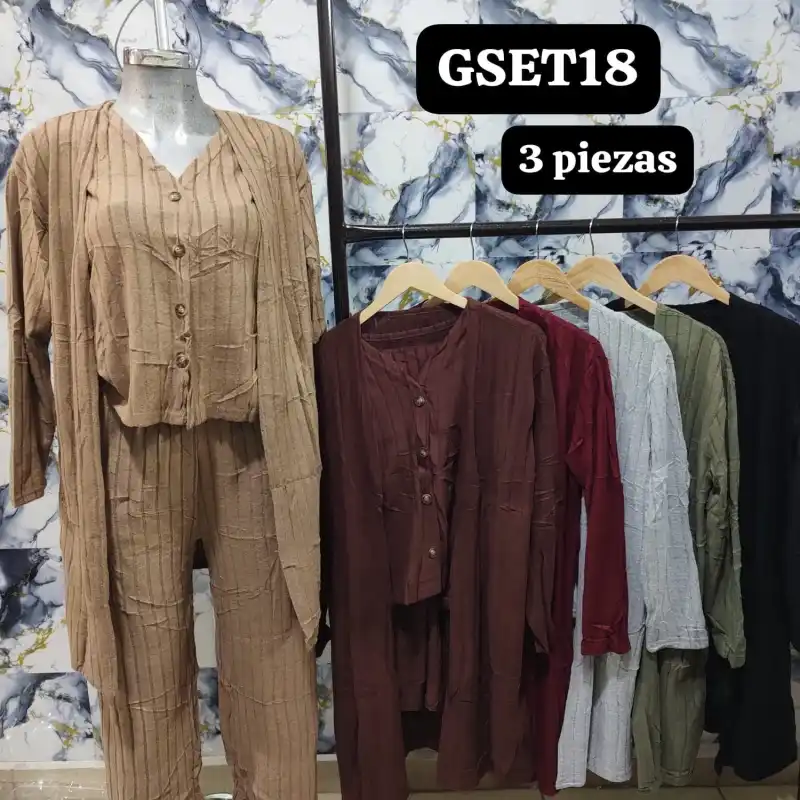 Conjunto 3 Piezas GSET18