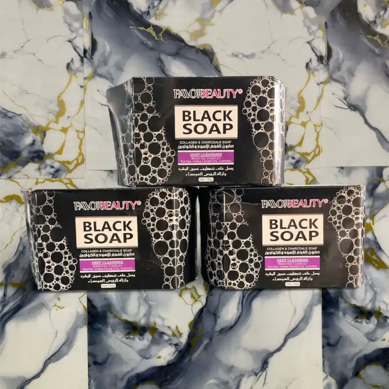 Jabón de Colágeno y Carbón Activado