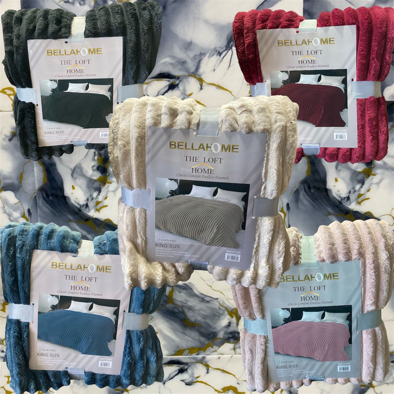 Frazada BELLAHOME King Zise