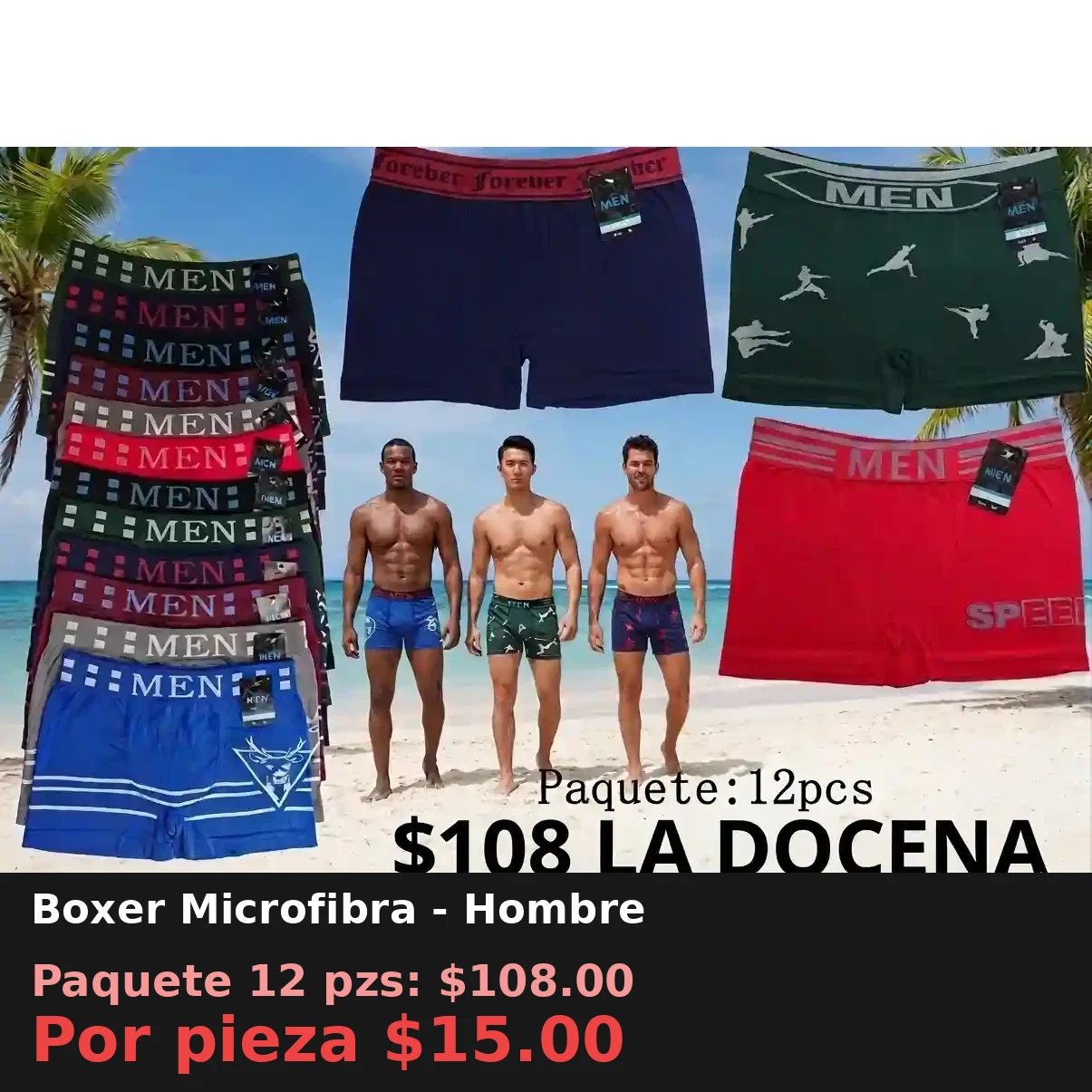 Boxer Microfibra - Hombre