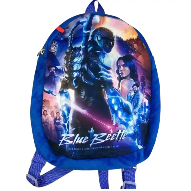 Mochila escarabajo azul