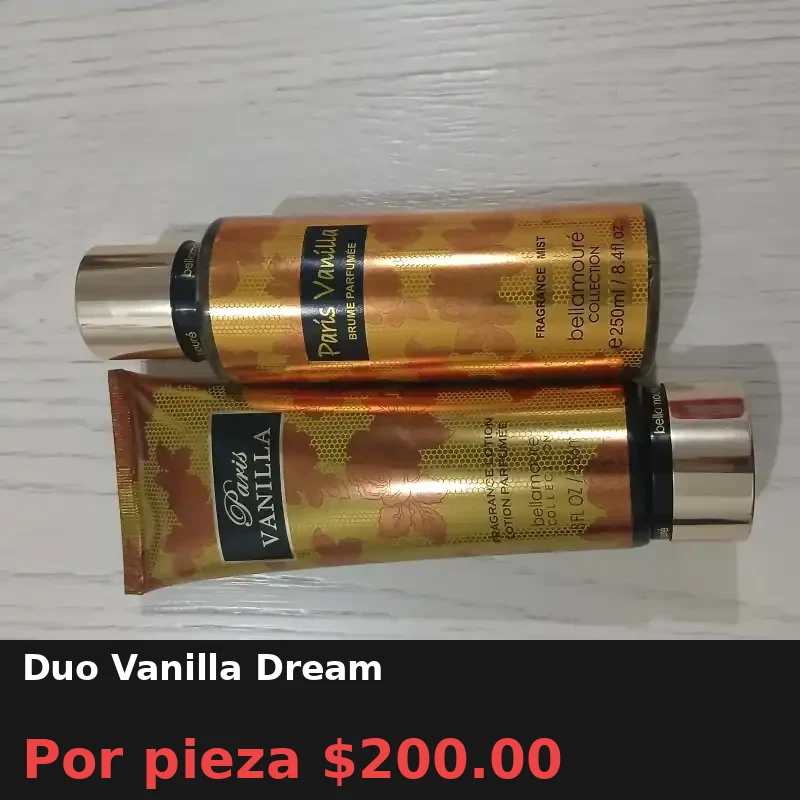 Duo Paris Vanilla