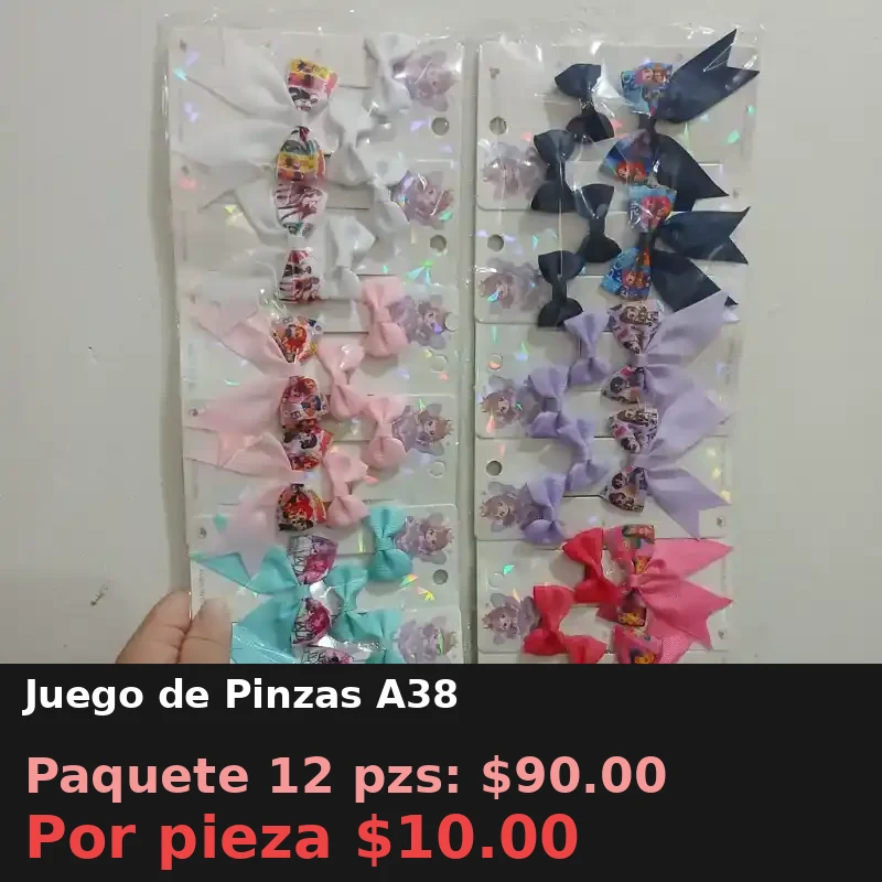 Juego de Pinzas A38