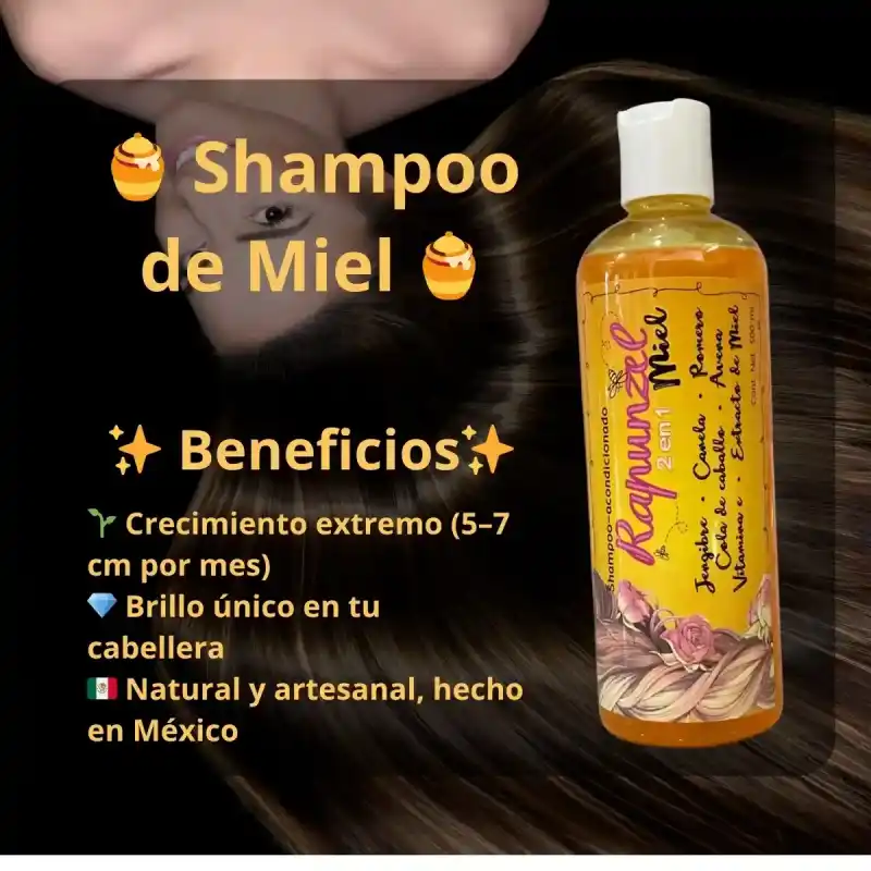 Shampoo De Miel 500 mL