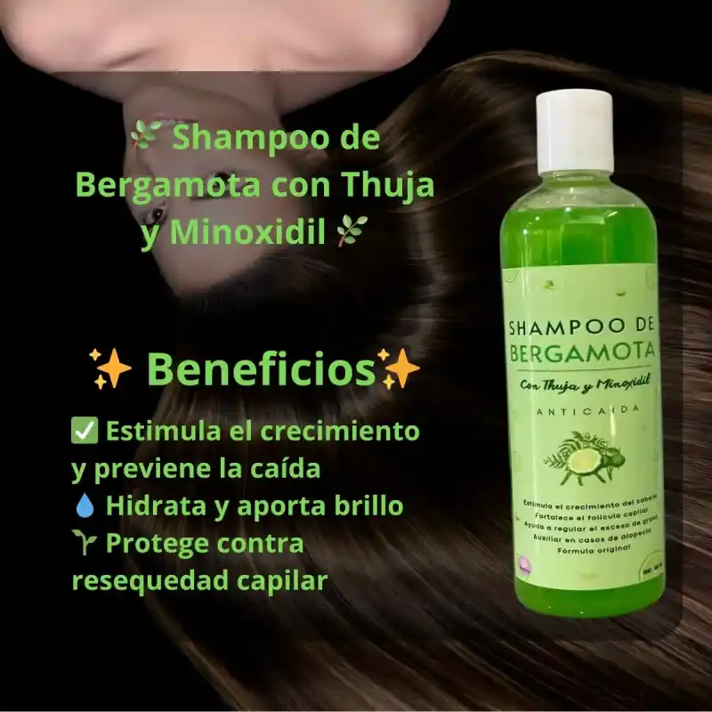 Shampoo De Bergamota 500 mL