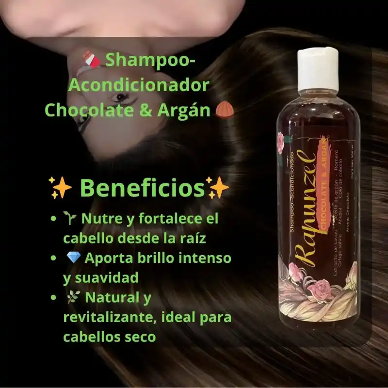 Shampoo De Chocolate 500 mL