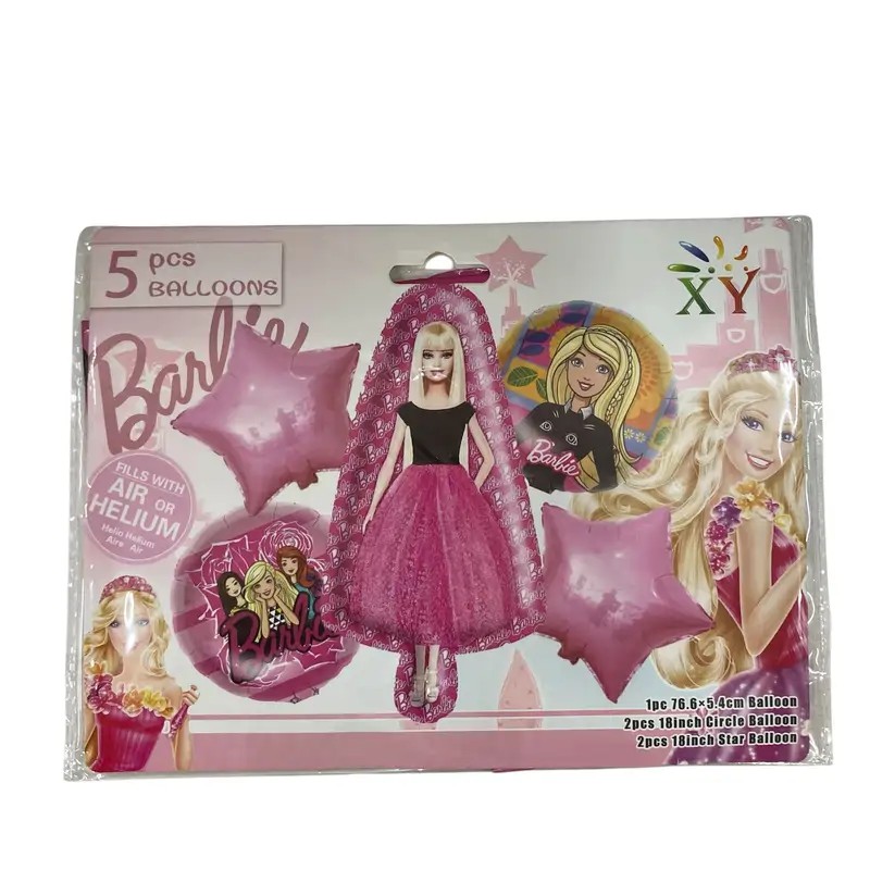 Kit de globos para fiesta BARBIE