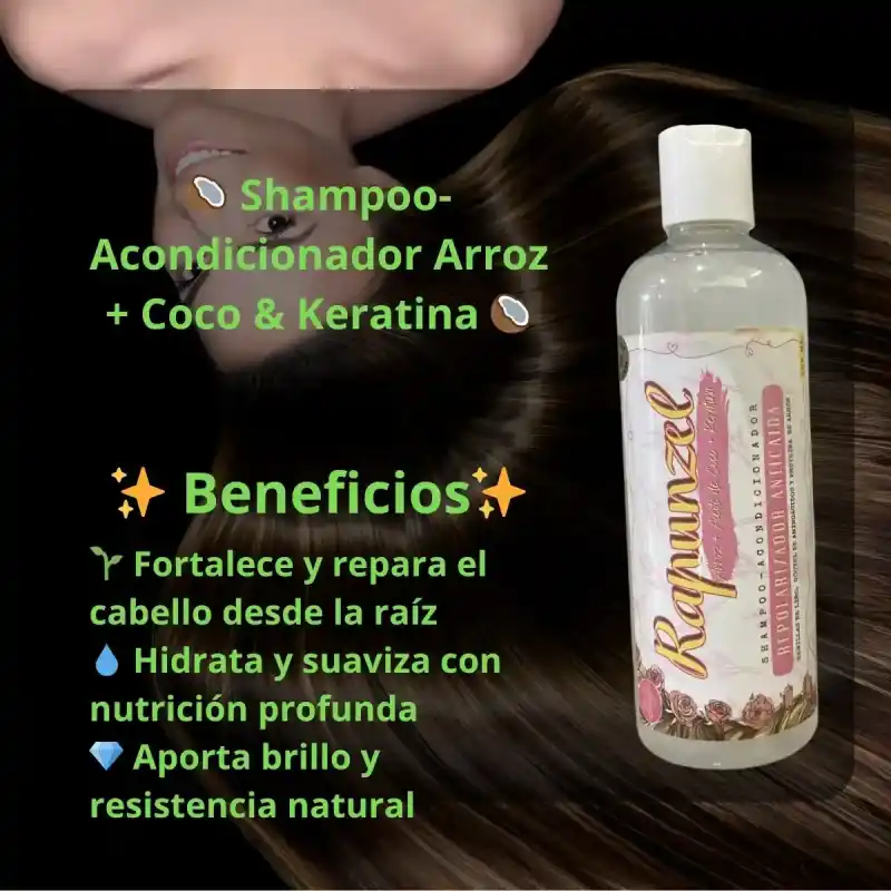 Shampoo De Arroz 500 mL