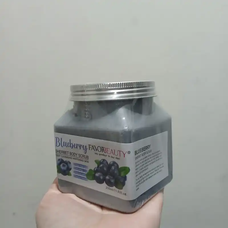 Body Scrub Bluberry