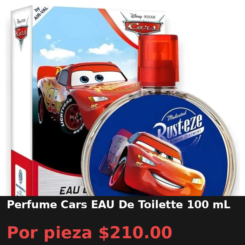 Perfume Cars EAU De Toilette 100 mL