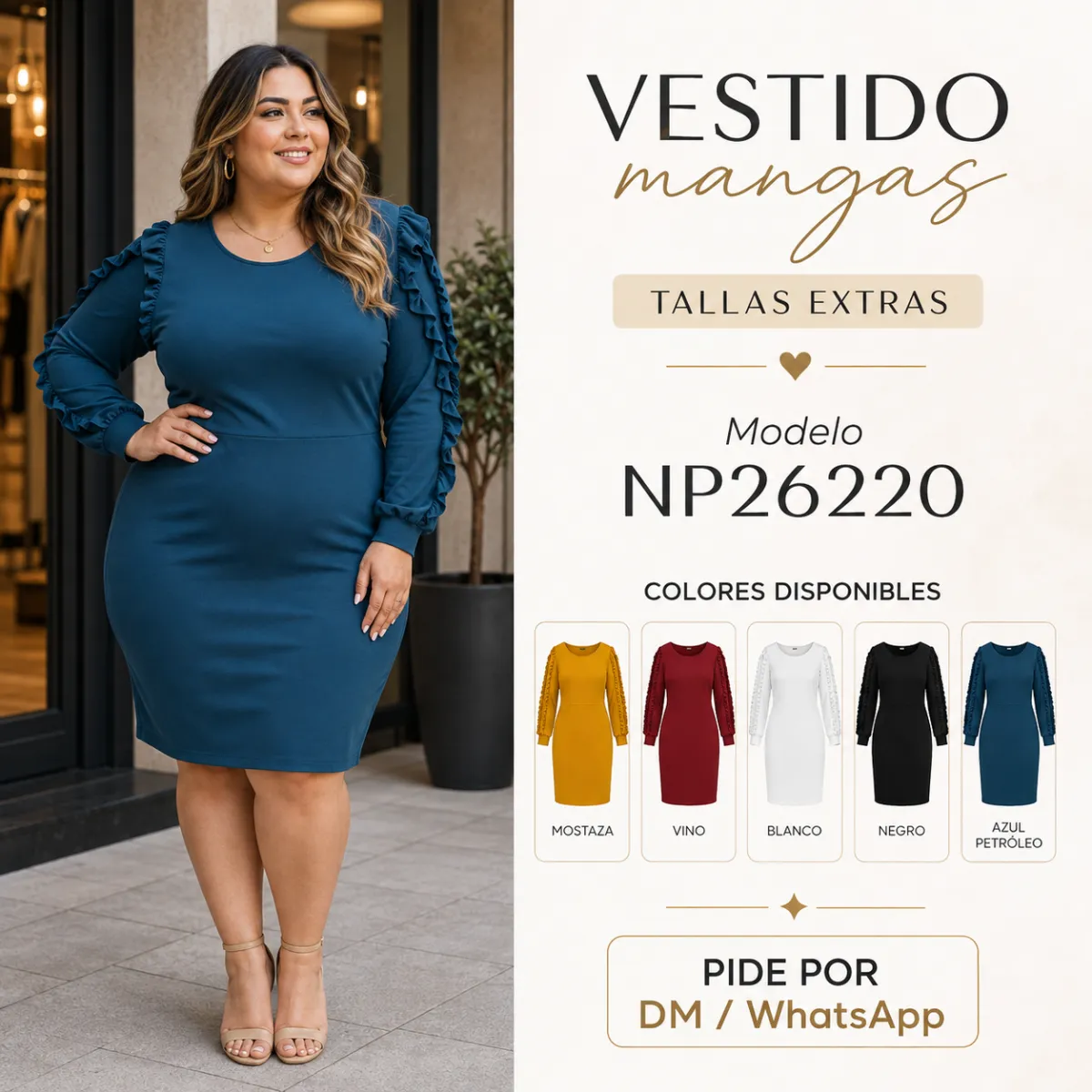 Vestido NP2620