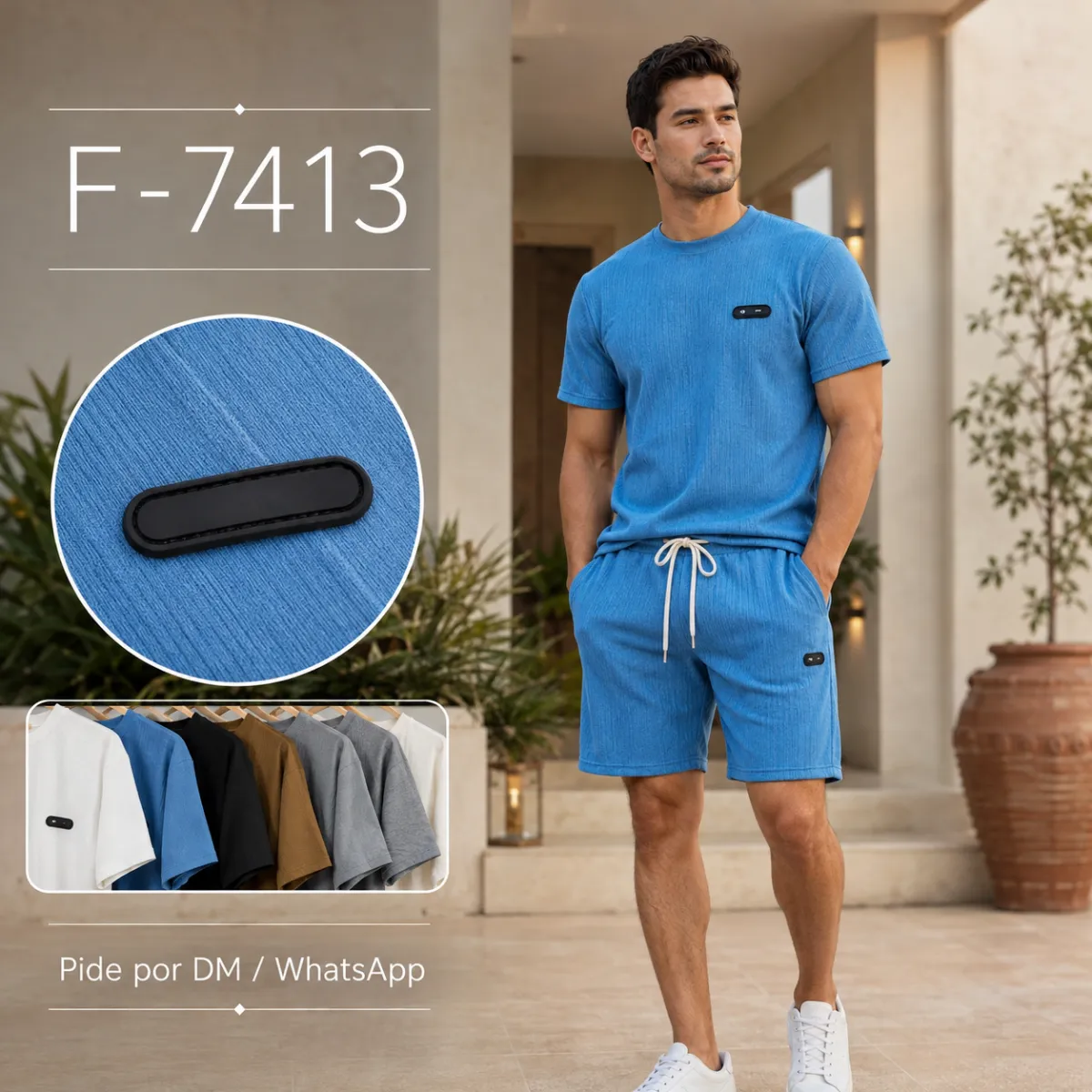 Conjunto de Hombre F7413