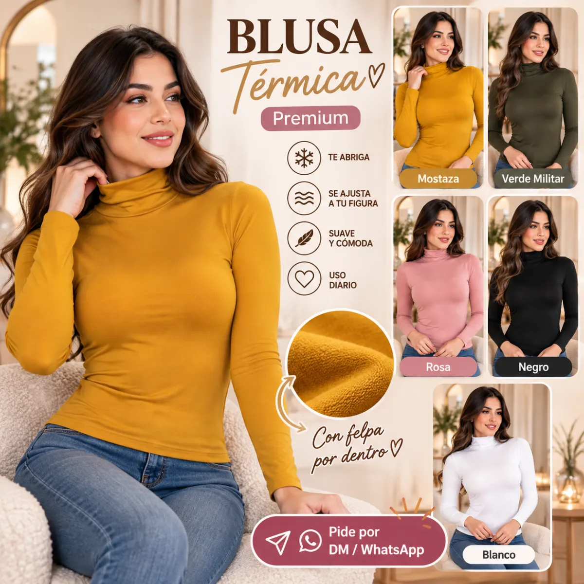 Blusa Termica Premium KIM1