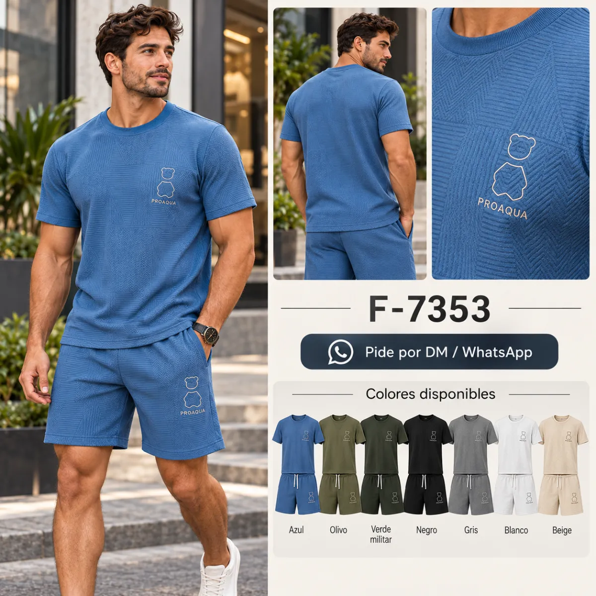 Conjunto De Hombre F7353