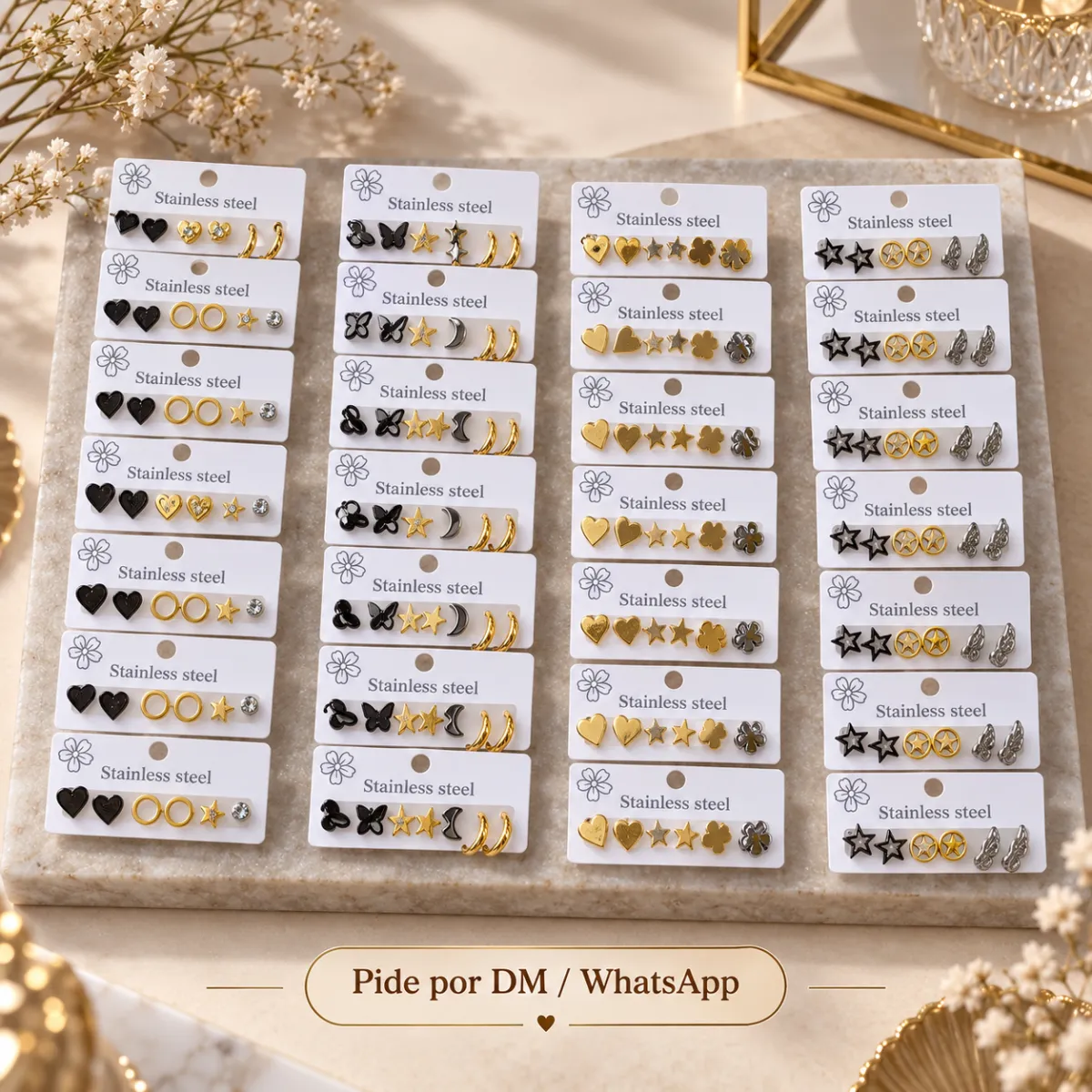 Juego de Aretes 8240