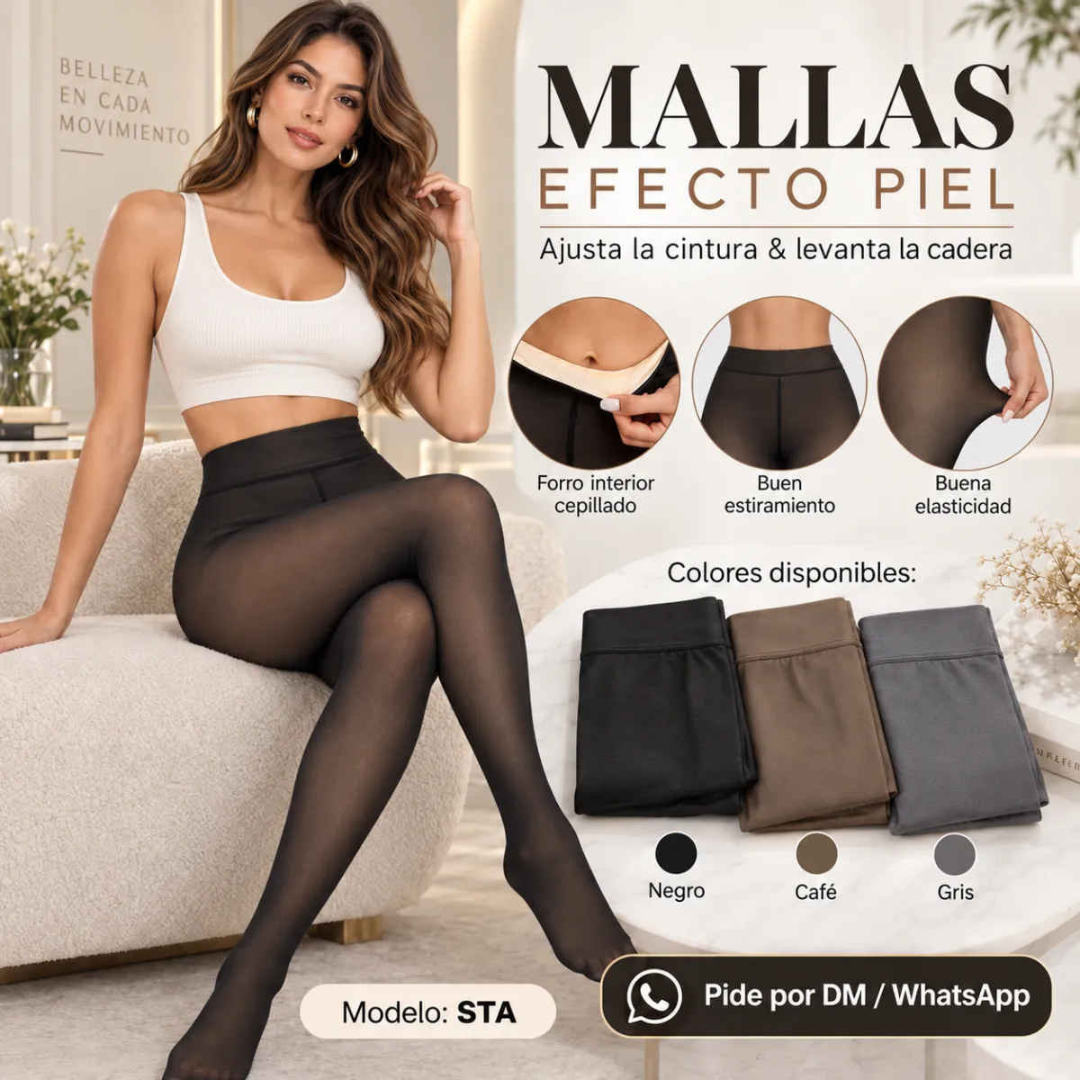 Media efecto piel STA