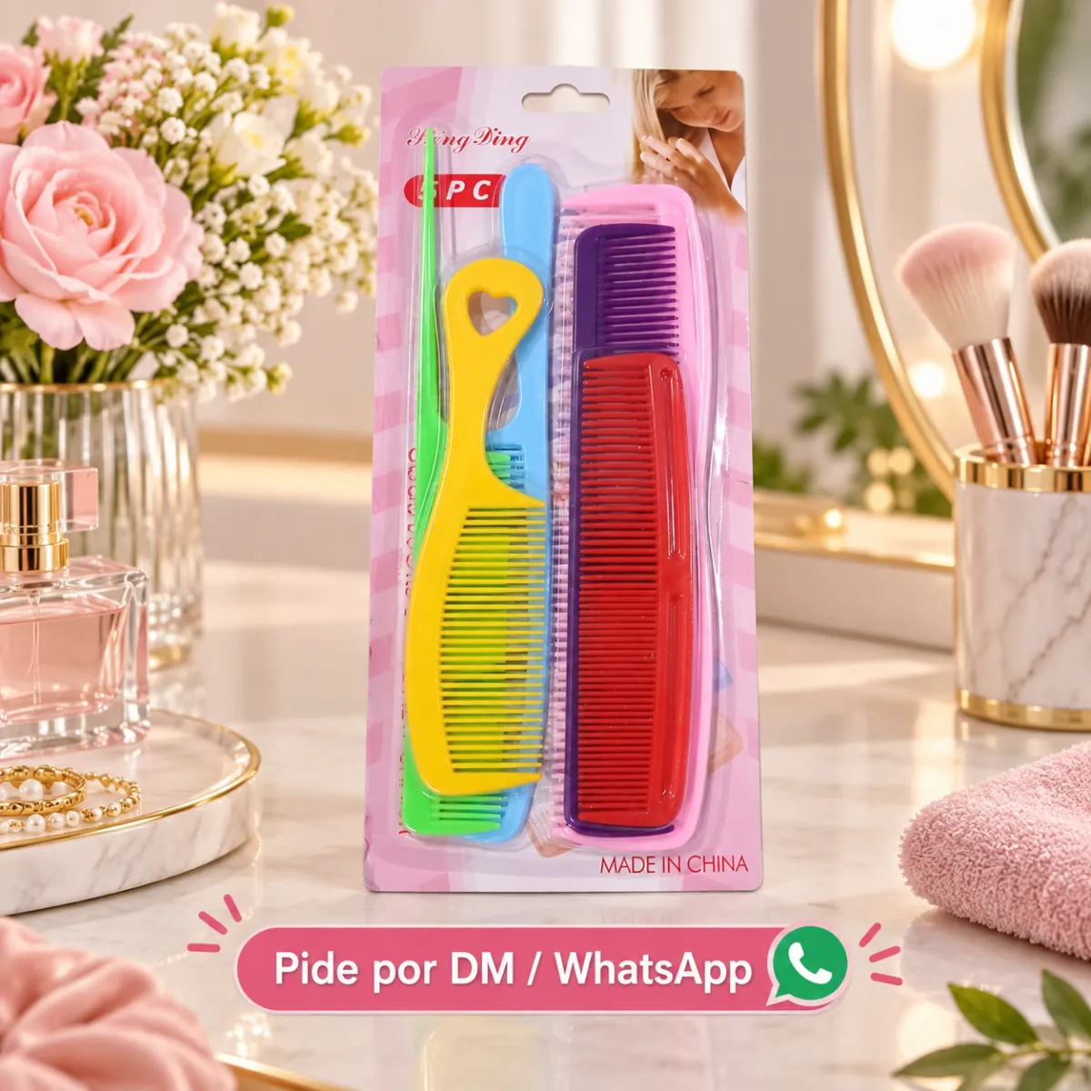 Set De Peine 6 Piezas G24