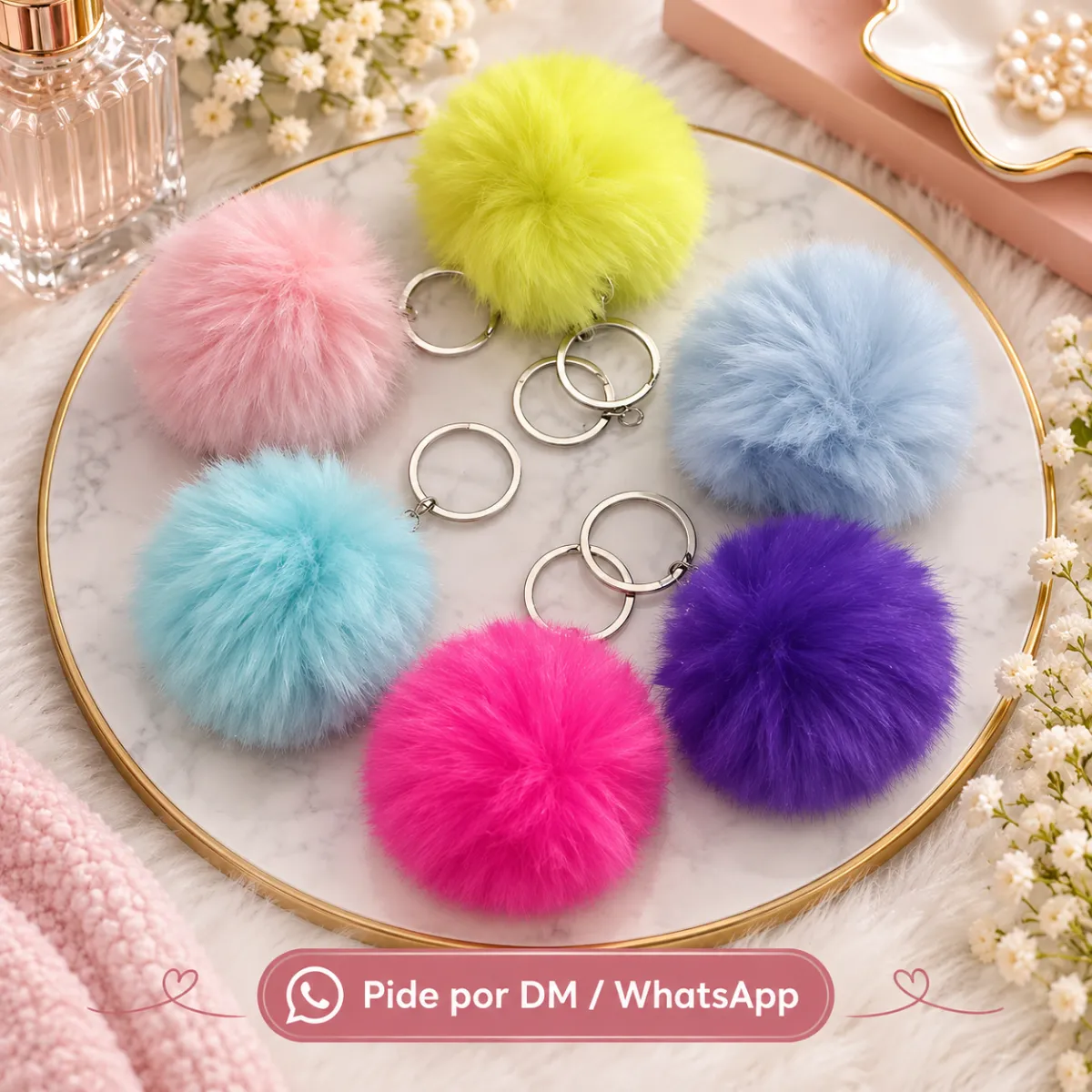 Llavero Pompom