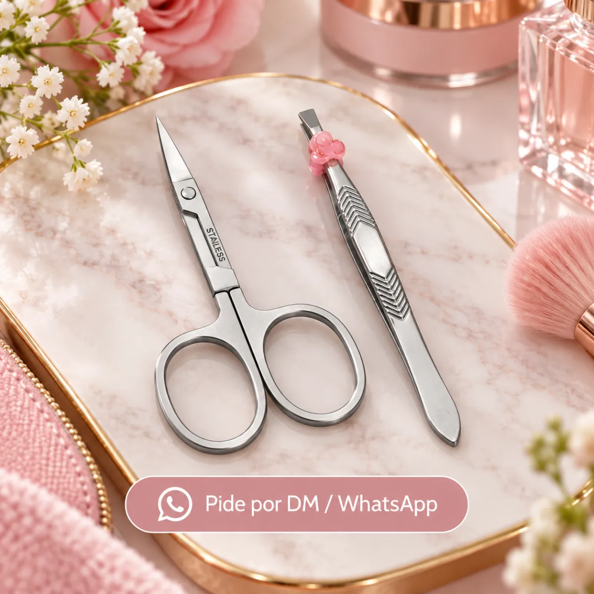 Set De Pinza y Sacaceja R66D