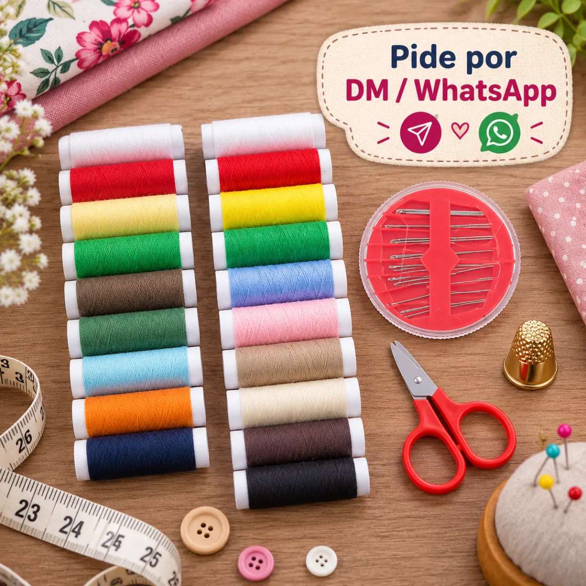 Set De Hilos 10 Piezas