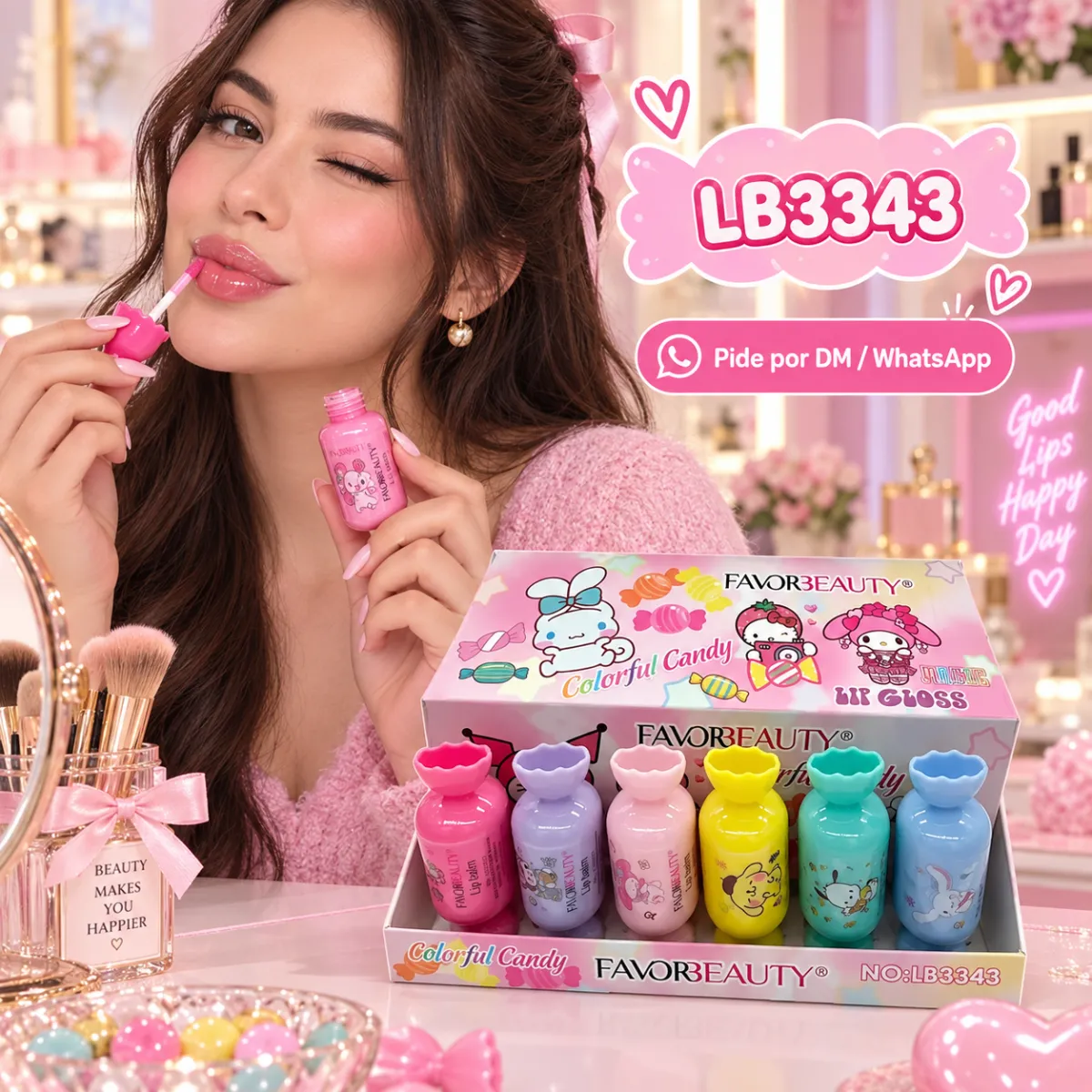 Lip Gloss Magico LB3343