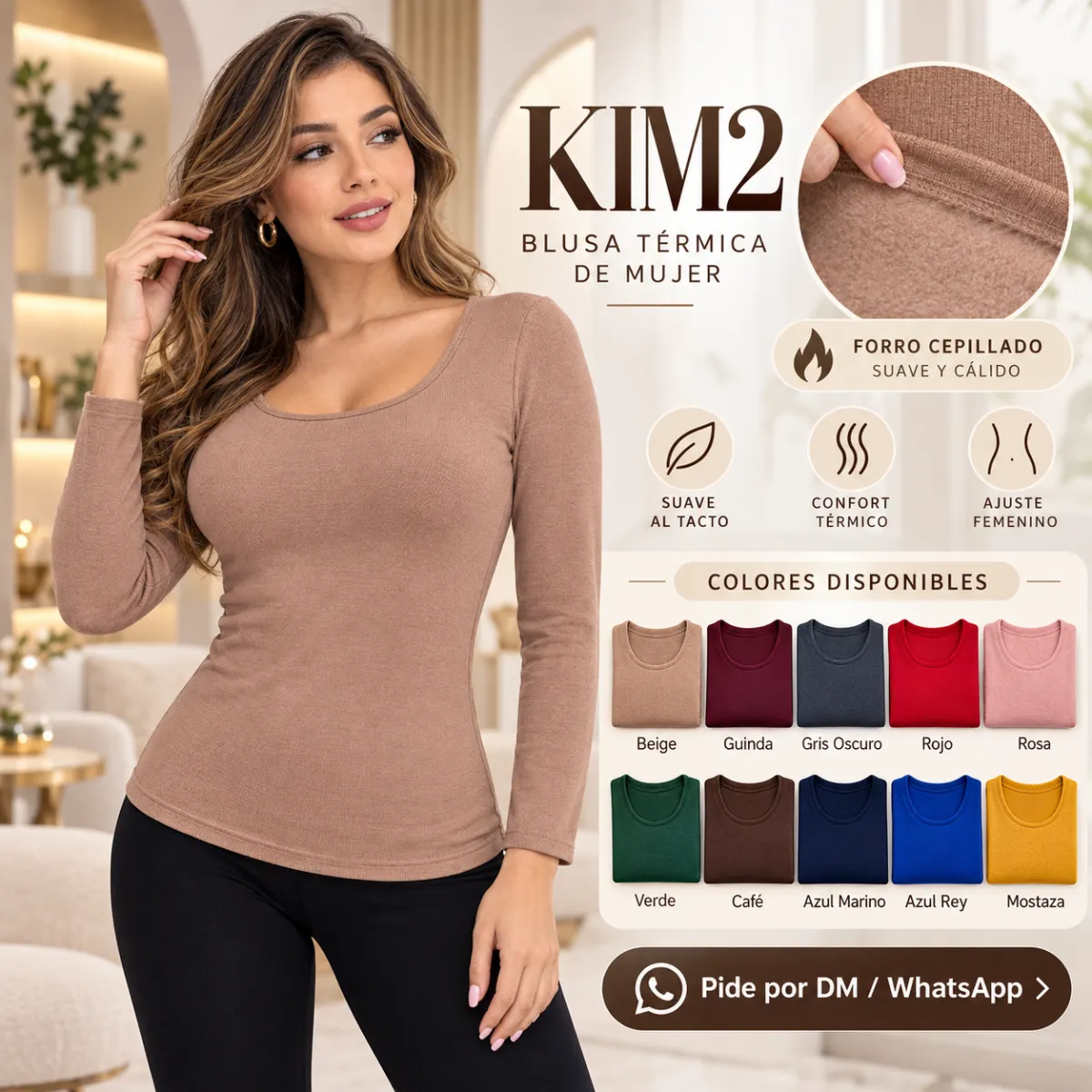 Blusa Termica KIM2