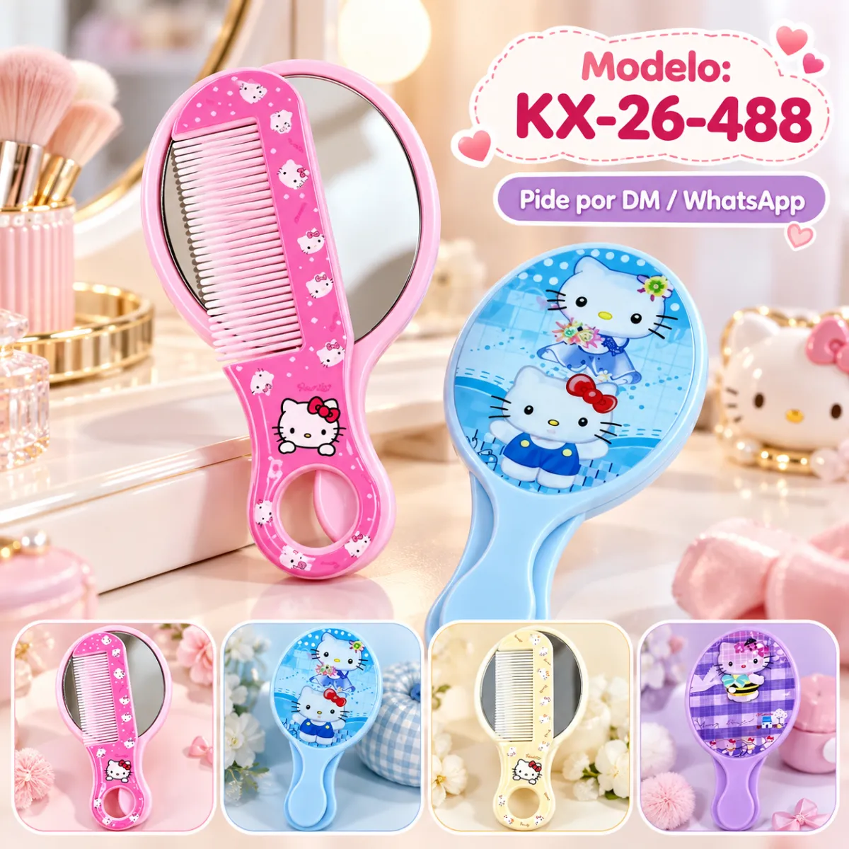 Espejo Hello Kitty 488