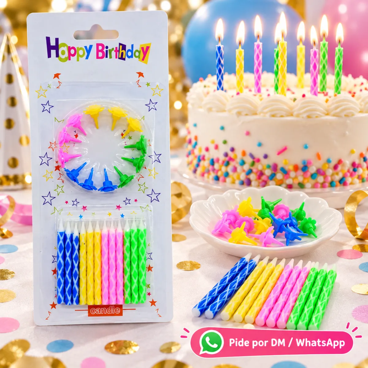 Vela De Cumpleaños 18