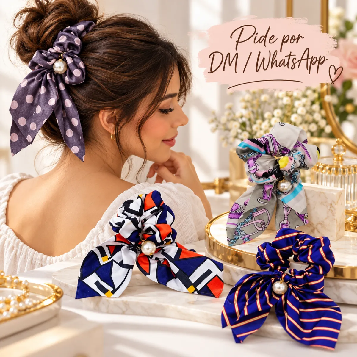 Dona Satinada Con Perla 29