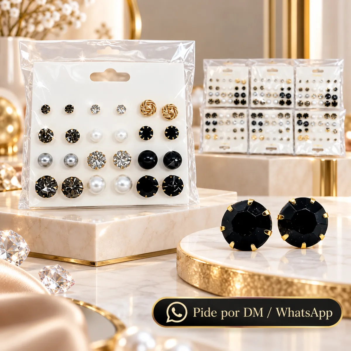 Set De Aretes 12 pares 4941