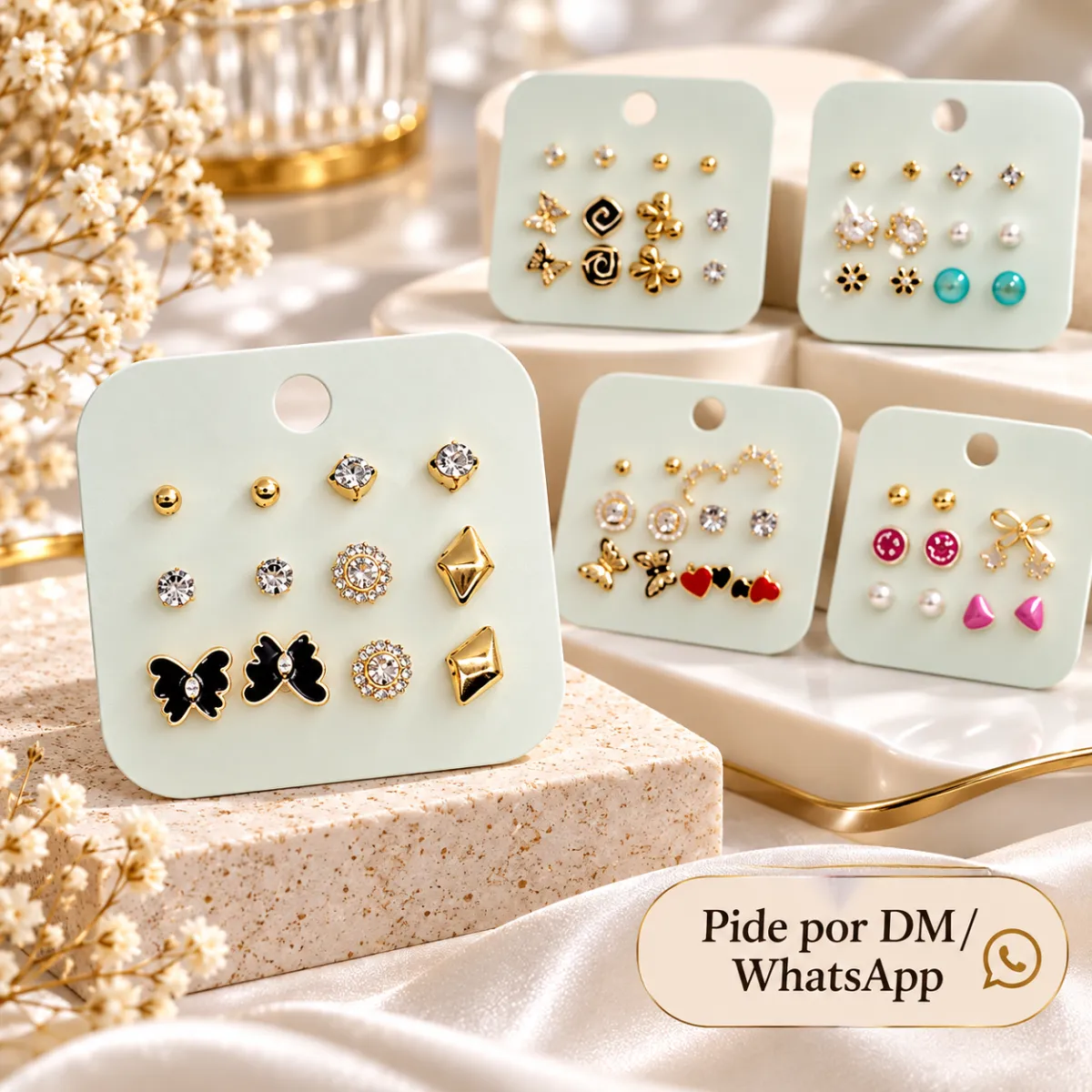 Set De Aretes 6 pares  5
