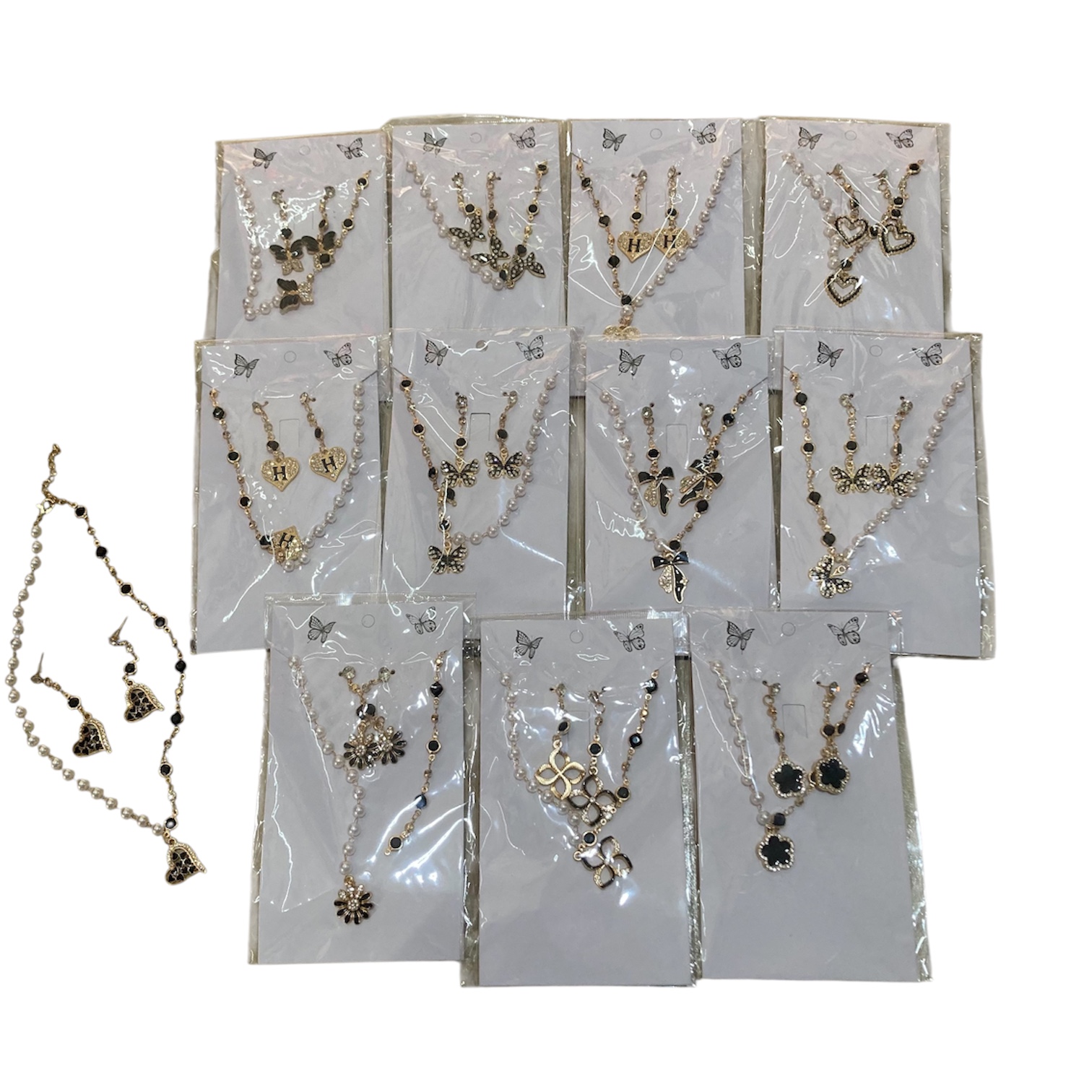 Collar y Aretes 7902